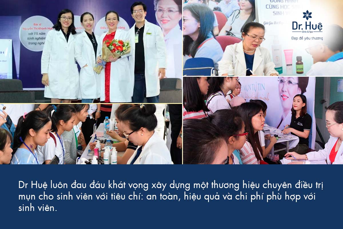 Doctor Huệ luôn đồng hành cùng học sinh sinh viên