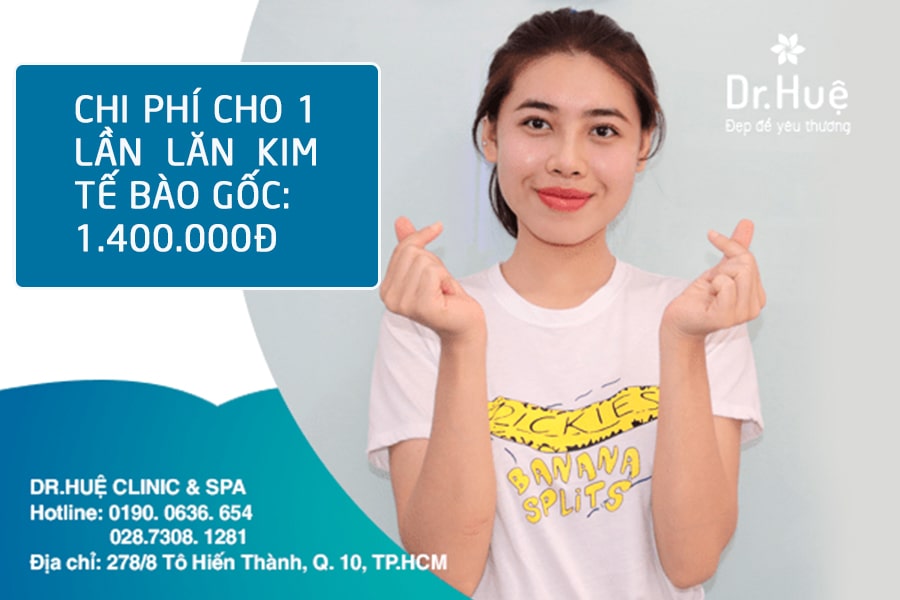 Chi phí cho 1 lần lăn kim tế bào gốc