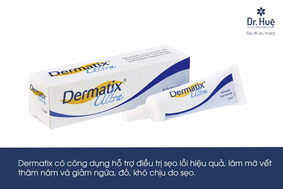 Công dụng của kem trị sẹo Dermatix Ultra 