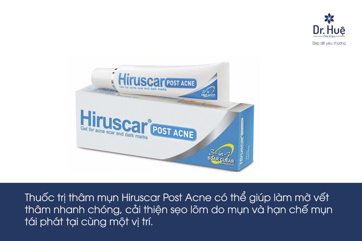 Gel trị thâm mụn hiệu quả nhất hiện nay Hiruscar Post Acne
