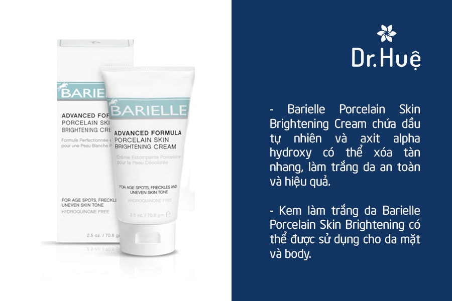 Barielle Porcelain Skin Brightening bộ sản phẩm chống lão hóa
