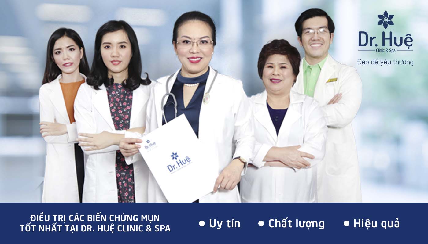 Lý do bạn nên điều trị mụn tại trung tâm Dr. Huệ