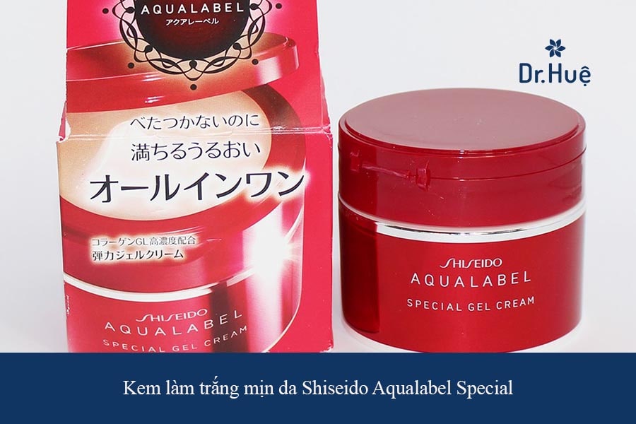 Kem làm trắng mịn da Shiseido Aqualabel Special 