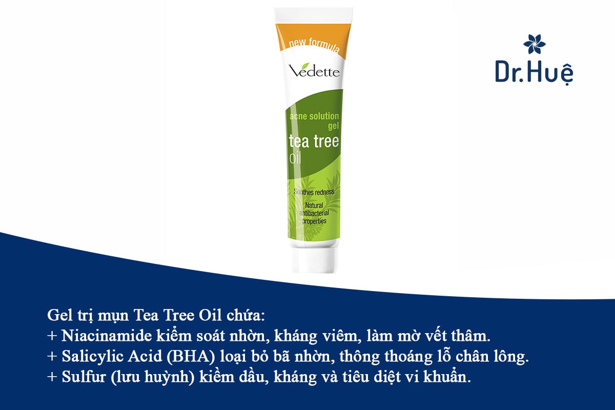 Gel kháng khuẩn Tea Tree Oil Acne Solution tốt không?