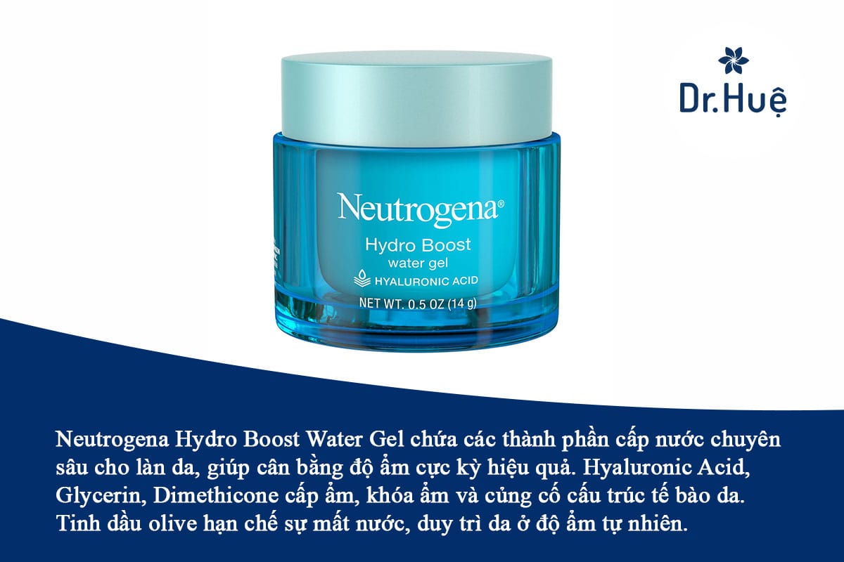 Kem cấp ẩm cho da dầu mụn Neutrogena Hydro Boost Water Gel