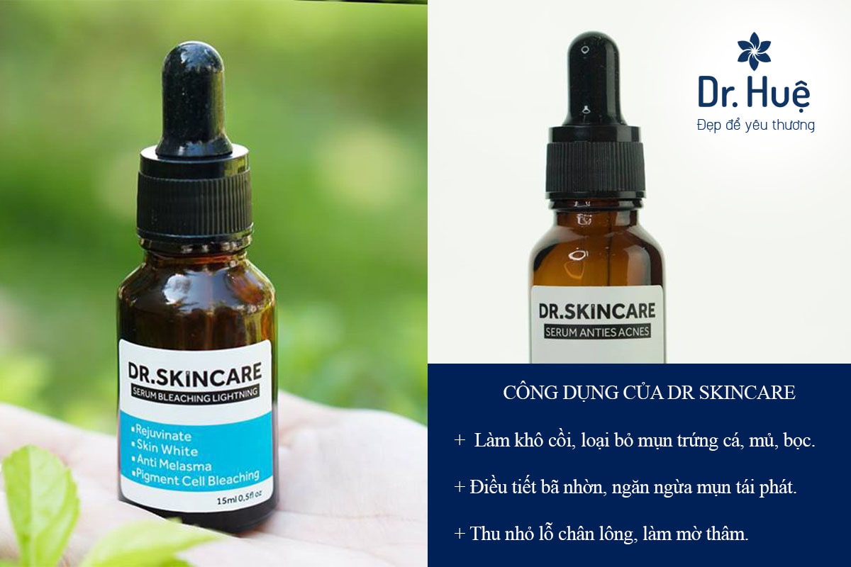 Thành phần và công dụng của serum trị mụn Dr Skincare là gì?