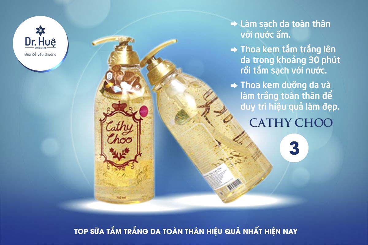 Sữa tắm trắng da toàn thân Cathy Choo