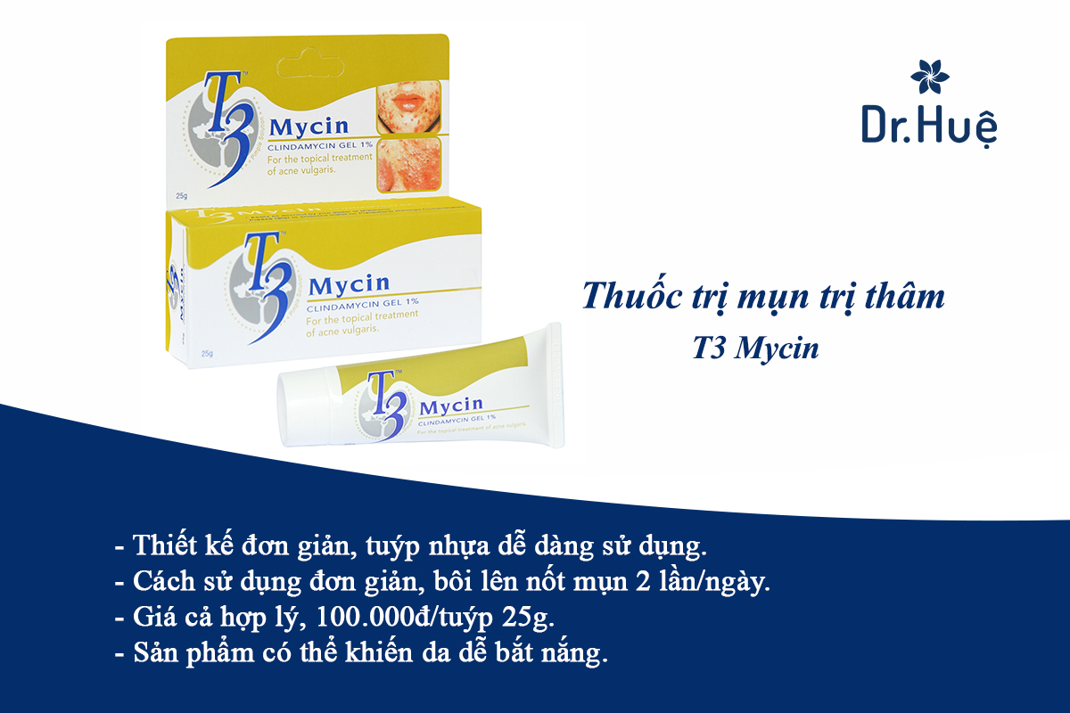 Review về bao bì và cách dùng thuốc T3 Mycin