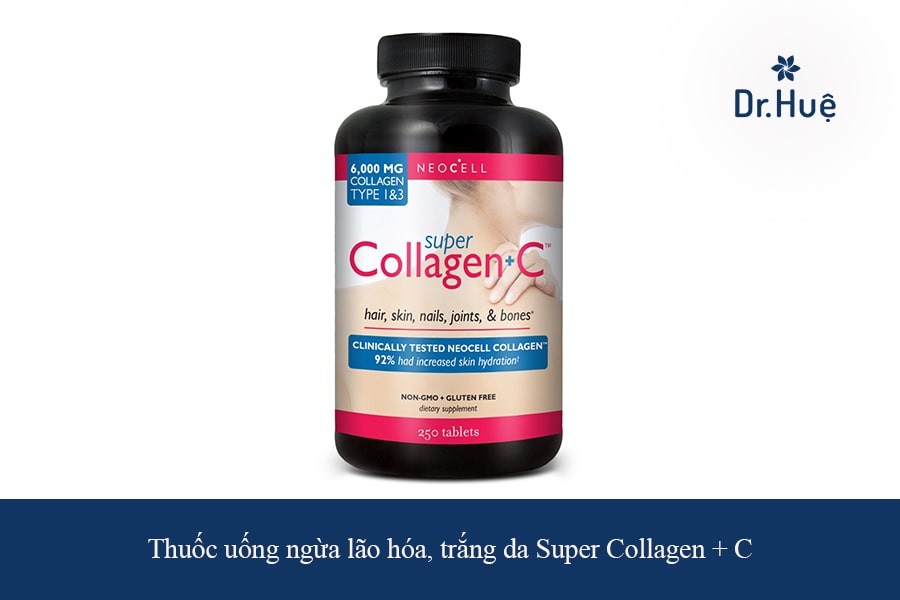 Thuốc uống ngừa lão hóa Super Collagen + C 